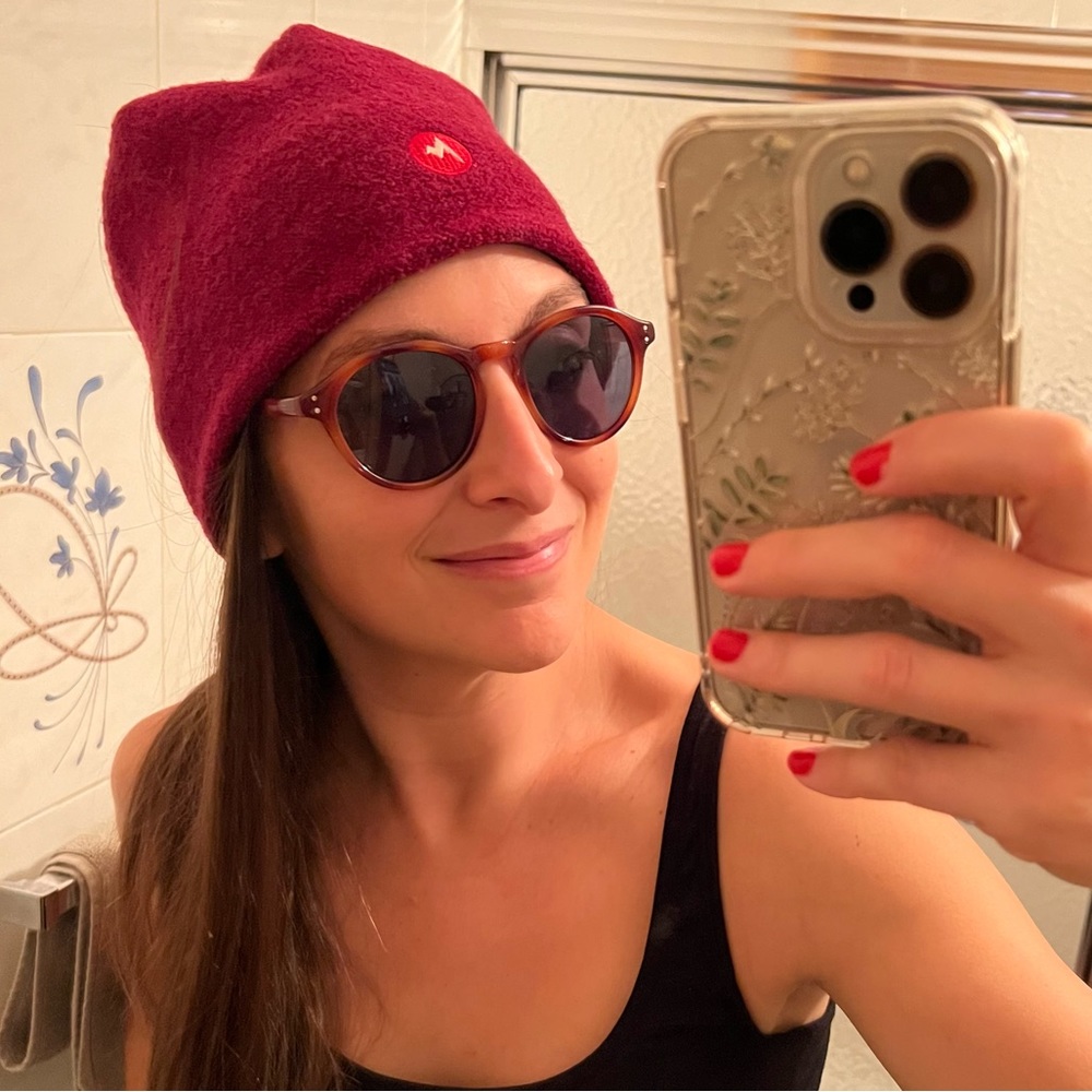 Marmot Verglas Wool Hat - Garnet Red View 4